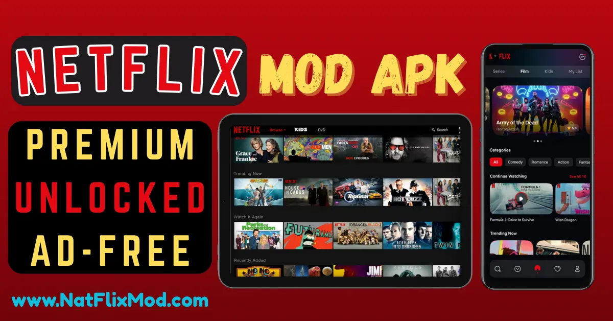 Download Netflix Mod APK Premium Unlocked